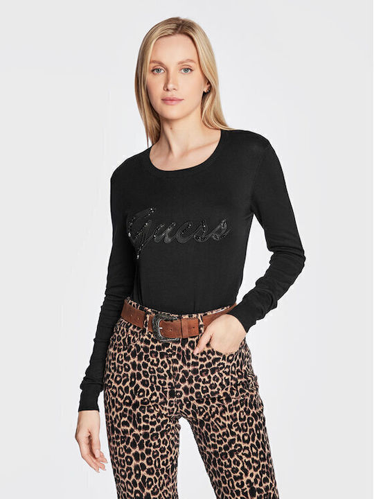 Women's Long Sleeve Sweater Black