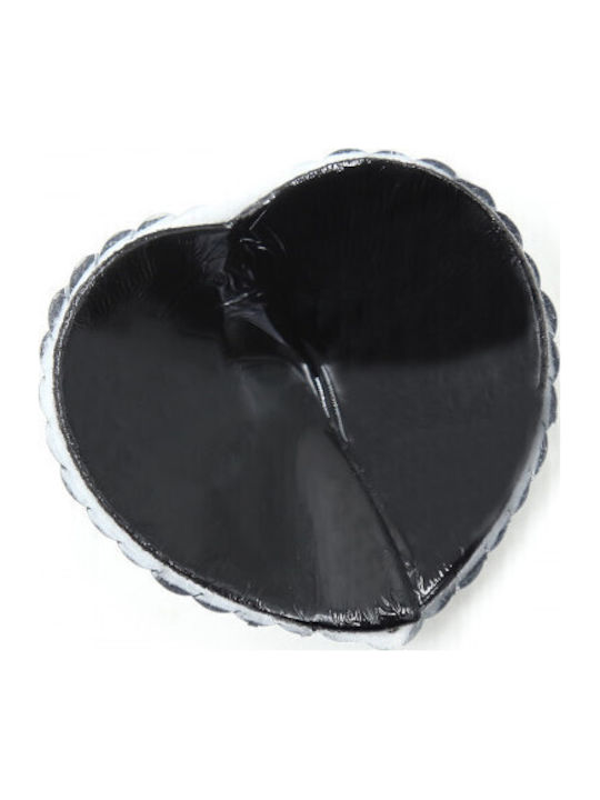 Naughty Toys Sparkling Heart Nipple Covers Silver
