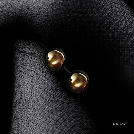 Lelo Luna Beads Bile vaginale Auriu