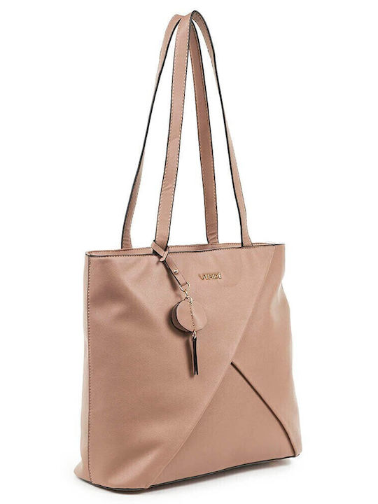 Geantă de damă Shopper De umăr Taupe