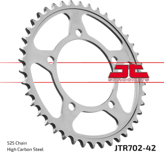 JT Sprockets Rear Sprocket 1998-2004 42 Teeth for Aprilia RSV4