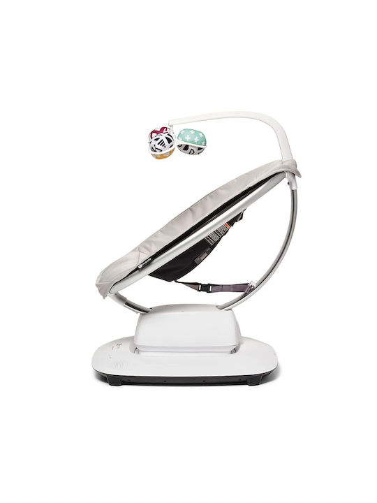 4moms Ηλεκτρικό Relax Μωρού MamaRoo 5.0 Grey με Μουσική για Παιδί έως 11kg