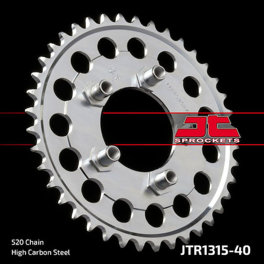 JT Sprockets Rear Sprocket 40 Teeth for Honda NSR