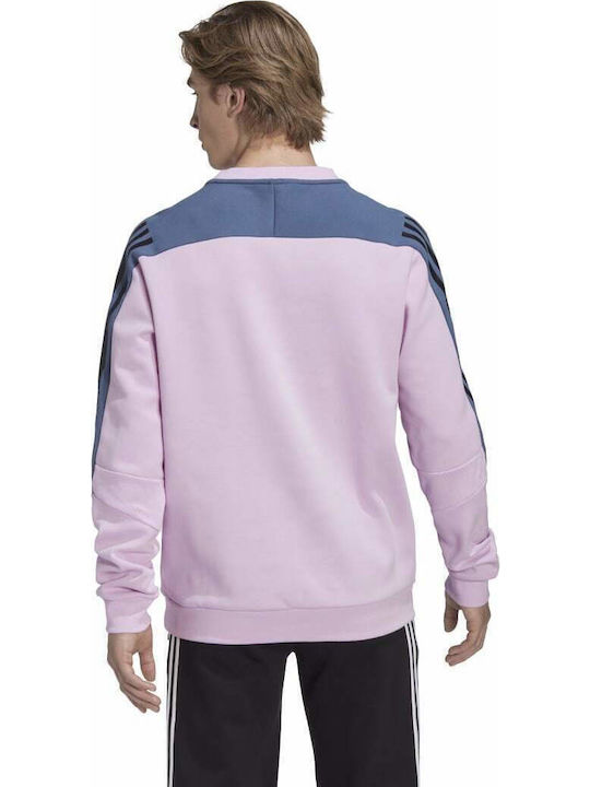 adidas Future Icons 3-Stripes Φούτερ Μωβ