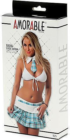 Rimba Amorable School Uniform Costume Sexy Στολή Μαθήτρια