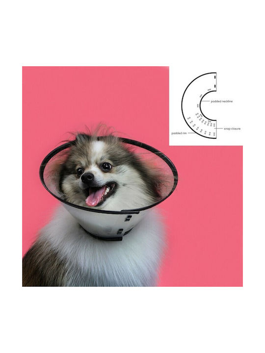 Kvp KVP Saf-T-Clear Hundehalsband aus in Transparent Farbe 25 - 38cm