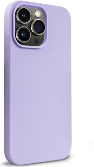 Crong Color Premium Back Cover Σιλικόνης Μωβ (iPhone 14 Pro)