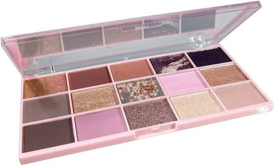 Technic Unconditional Pressed Pigment Παλέτα με Σκιές Ματιών Matte σε Στερεή Μορφή 30gr