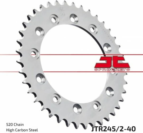 JT Sprockets Rear Sprocket 40 Teeth for Honda XR for Yamaha WR