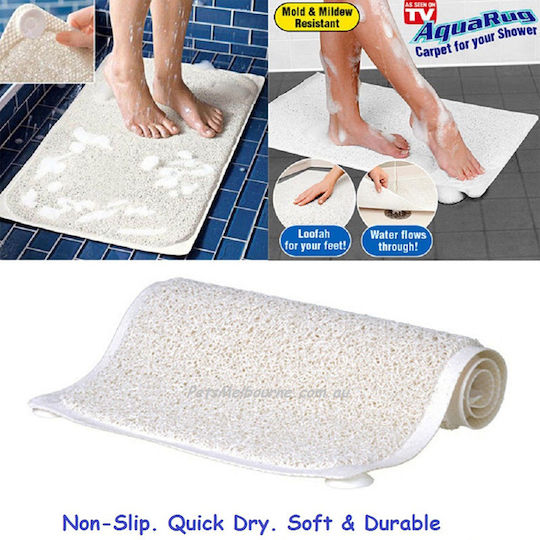 Factory V2-121112 Bathtub Non-slip with Suction Cups Brown 40x70εκ.
