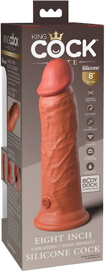 Pipedream King Cock Elite Realistisch Vibrator 20cm Tan