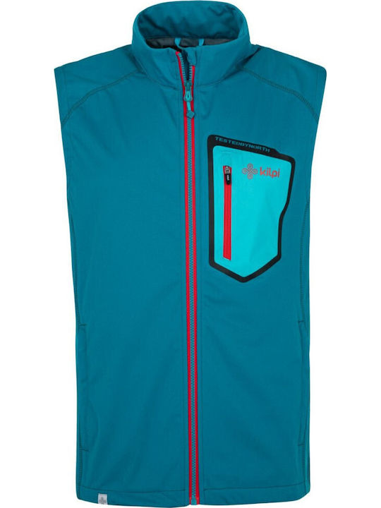 Riello Αμάνικο Μπουφάν Softshell Αδιάβροχο και Αντιανεμικό Τιρκουάζ