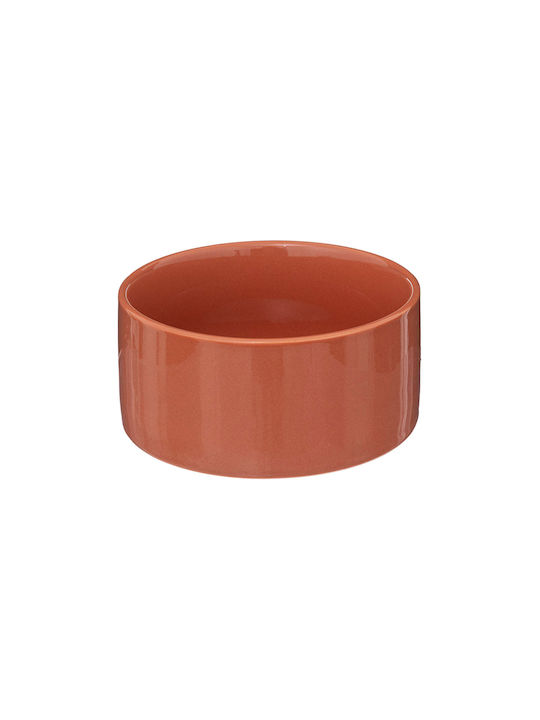 Secret de Gourmet Ceramic Dessert Divided Serving Tray with 4 Slots Beige Ø33cmxY10.5cm 5pcs