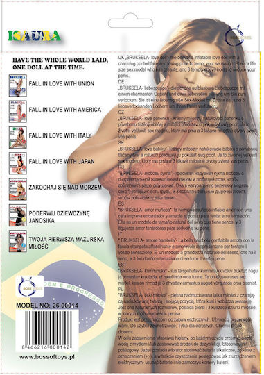 Boss Of Toys Isaura Надуваема Кукла Butt / Mouth / Vagina 26-00014