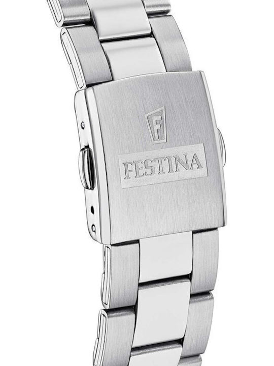 Festina Uhr Batterie mit Metallarmband