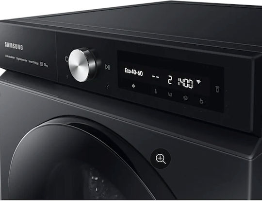Samsung Mașină de Spălat Rufe 11kg cu Tehnologie cu Abur 1400 Rotiri Ecobubble Negru WW11BB744DGBS6