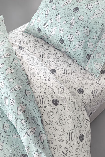 Guy Laroche Liliana Set Kids Duvet Cover Single with Pillowcase Cotton 165x225cm