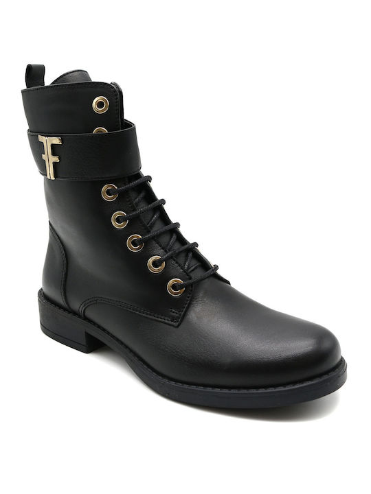 Fardoulis Damen Knöchelstiefel Schwarz