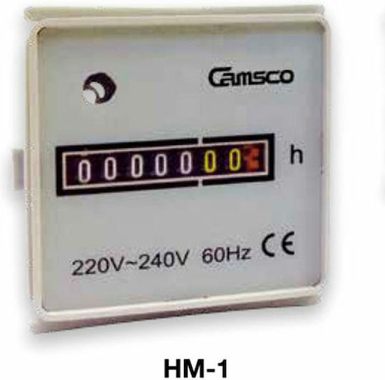 Camsco Electric Panel Operating Hour Counter 35010010