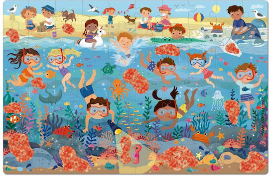 Παιδικό Puzzle Top Secret - Beach για 4+ Ετών 60pcs Apli Kids