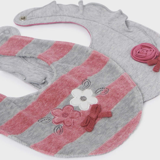 Mayoral Bib Fabric with Button Multicolored 2pcs
