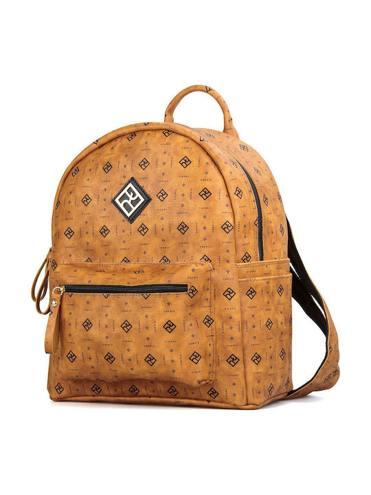 Damentasche Rucksack Tabac Braun