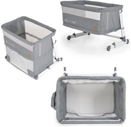 Cangaroo Cradle Day N Night with Wheels Gray