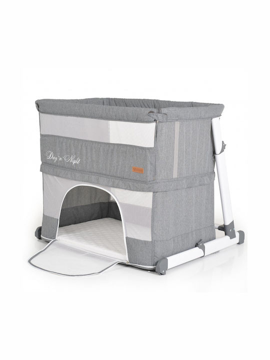 Cangaroo Cradle Day N Night with Wheels Gray