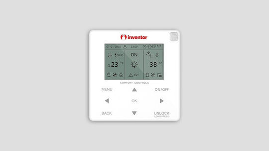 Inventor Топлопомпа 14кВт Едната фаза 55°C Моноблок