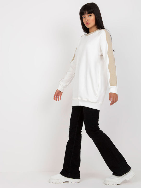 Rue Paris Women's Sweatshirt White