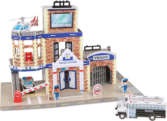 Fiesta Crafts Παιχνίδι Κατασκευών Χάρτινο Police Station