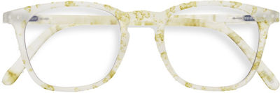 Izipizi E Screen Acetate Blue Light Blocking Glasses Oily White