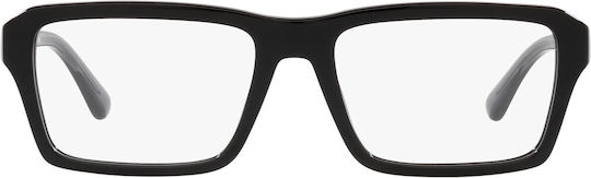 Emporio Armani Plastic Eyeglass Frame Black EA3206 5017