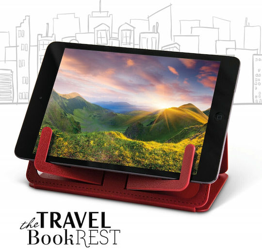 Пластмасова Поставка за четене Travel Book Rest в Зелен Цвят 1бр 19x10.5x21см.
