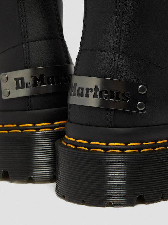 Bex Double Stitch Black Boots