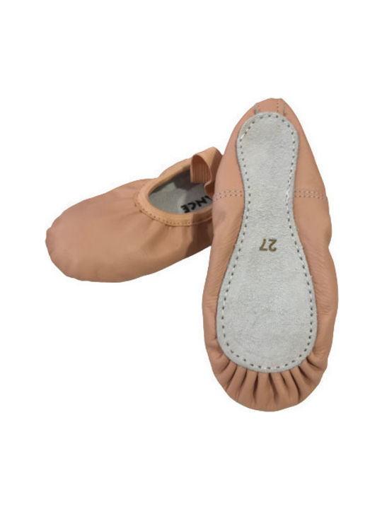 Godance Full Sole Go Dance Ballet Shoes Leather Beige A