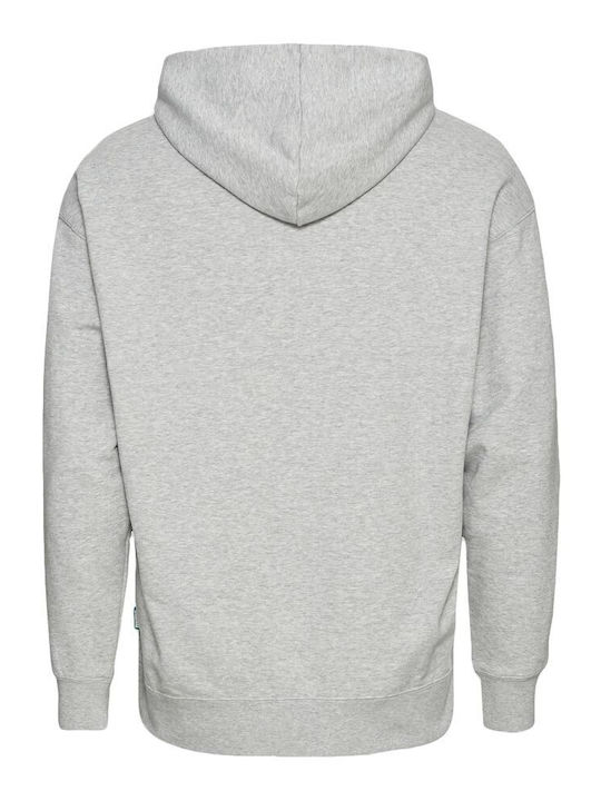 Puma Fandom Sweatshirt with Hood Gray
