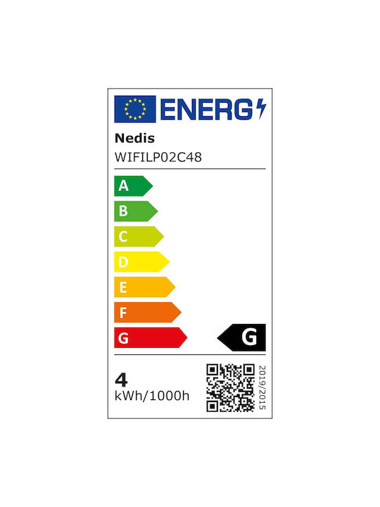 48 Light Bulb LED 13.8μ Colorful In String Nedis