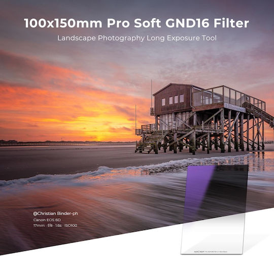 K&F Concept GND16 Square Soft Filter Abgeschlossen für Kameraobjektive