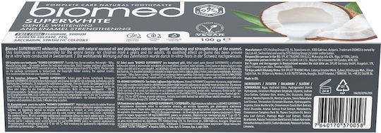 Splat Biomed Superwhite Toothpaste Fluoride Free for Whitening Coconut 100gr