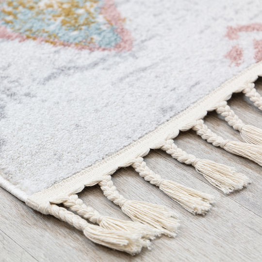 Ezzo Marrakesh B803AX6 Synthetisch,Polyester/Cotton/Leather mit Fransen Cream Ezzo Marrakesh B803AX6 Synthetisch,Polyester/Cotton/Leather mit Fransen Cream