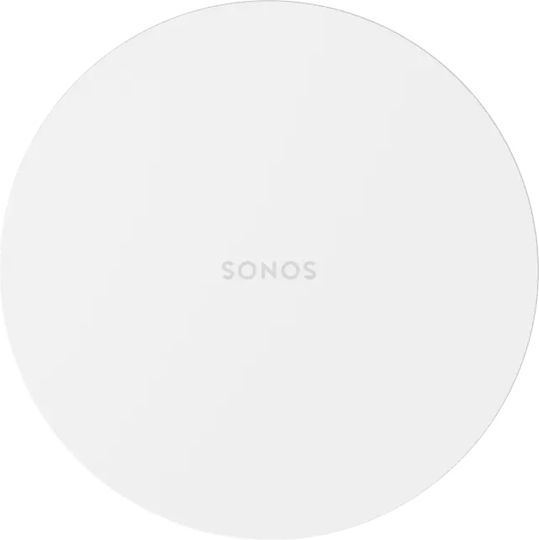 Sonos Sub Mini Wireless Active Subwoofer with Speaker 6" White