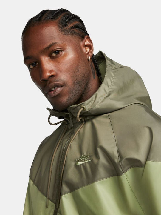 Sportswear Heritage Jacket Bomber Windproof Alligator/Medium Olive