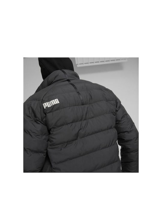 Puma Eco Warmcell Herren Winter Jacke Puffer Schwarz