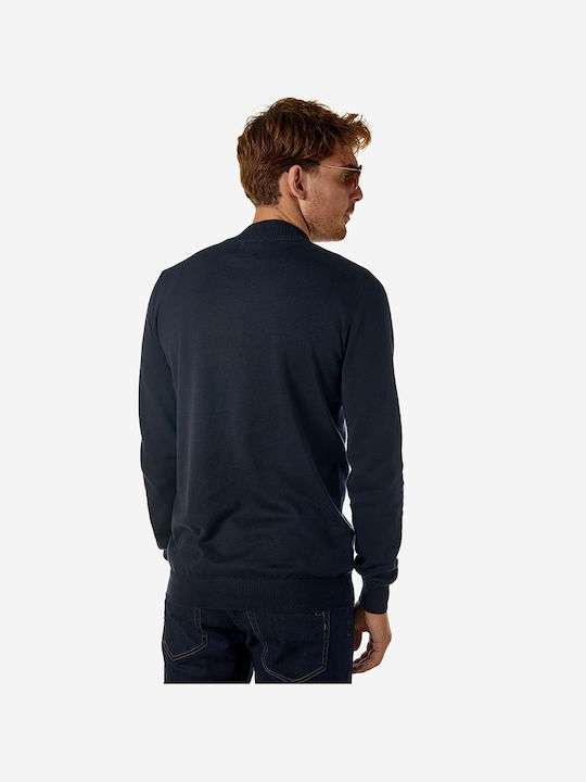 Brokers Jeans Herren Langarm-Pullover Marine