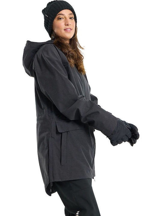 Lalik True Lungă Jachetă de femei tip parka Negru