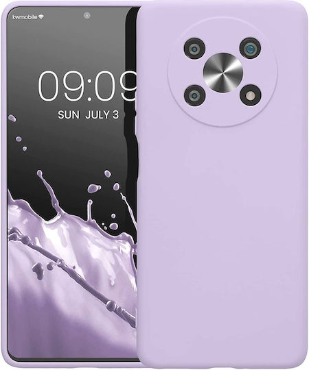 KWmobile Soft Slim Flexible Rubber Camera Protector Umschlag Rückseite Silikon 1.3mm Lavender (Honor Magic4 Lite)