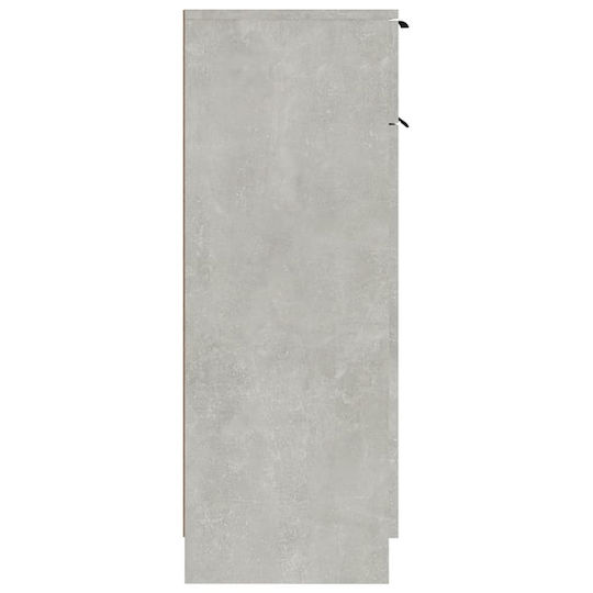 vidaXL Bathroom Cabinet L32xW34xH90cm Gray