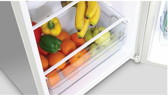 Inventor Ψυγείο Δίπορτο 204lt Υ143xΠ55xΒ55εκ. Inox DP1446S