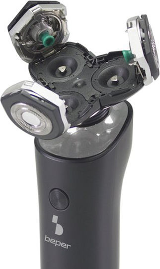 Beper P304BAR003 Rotating Electric Shaver Face Rechargeable